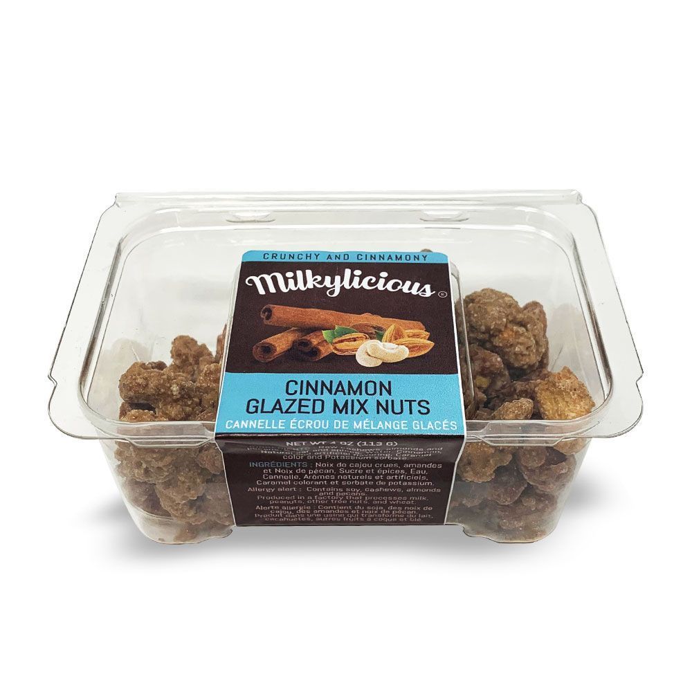 Milkylicious-Cinnamon Glazed Almonds 4oz